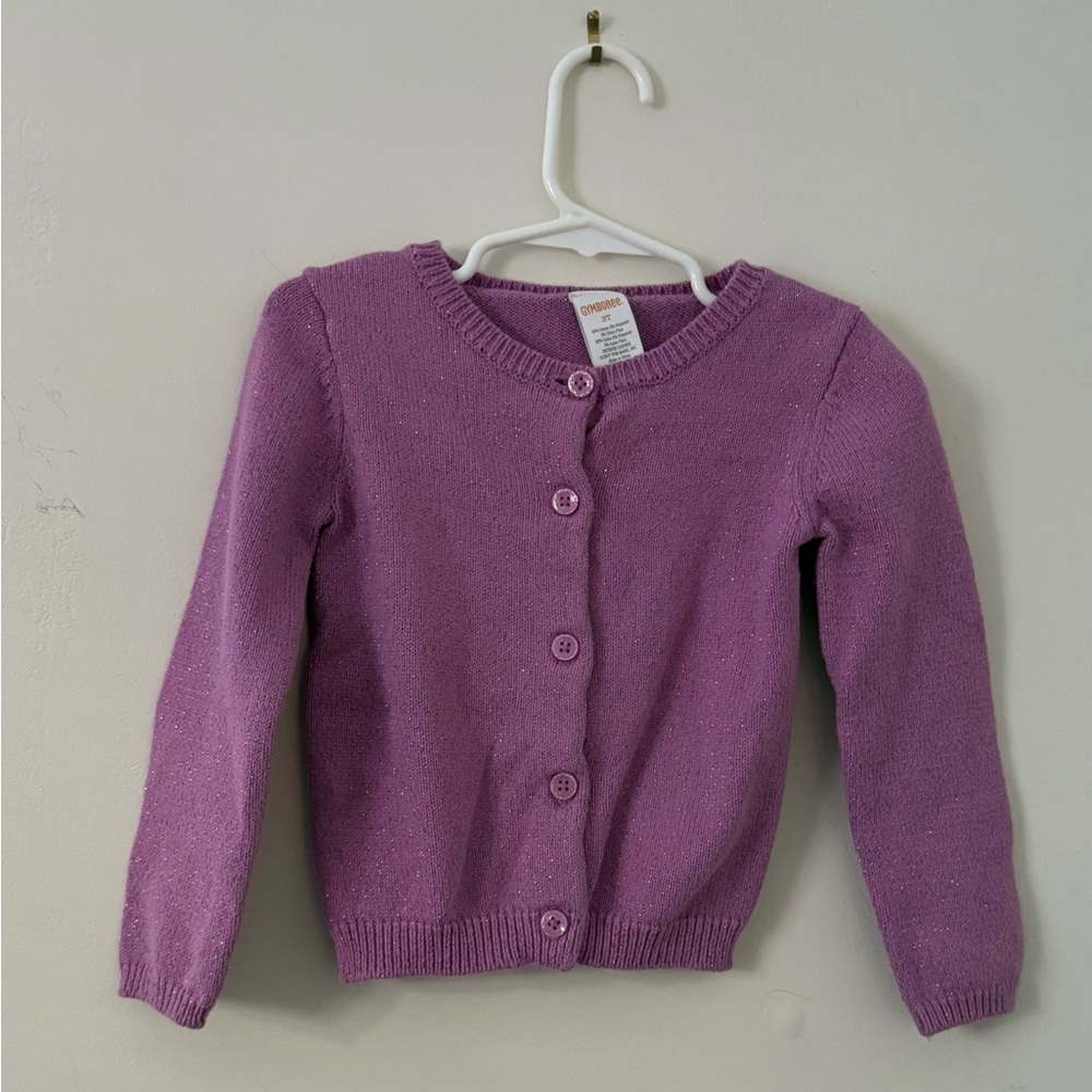 Gymboree lavenders cardigan sweater